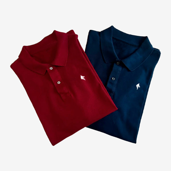 Set of 2 Essential Polos