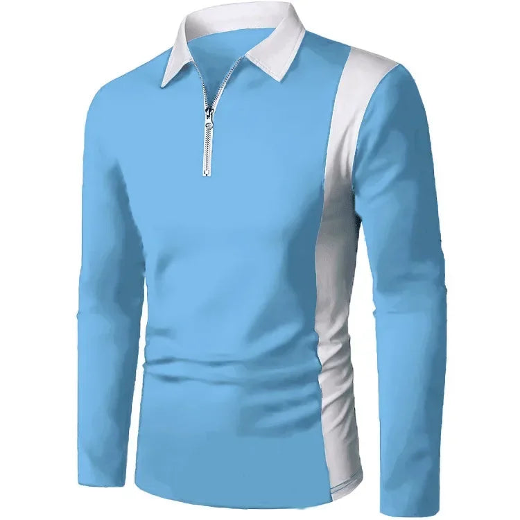 Men's Long Sleeve Polo Shirt Padrony Verno